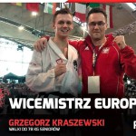 Grzegorz Kraszewski srebro w kat do78 kg